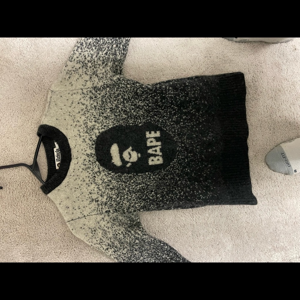 Bathing ape sweater